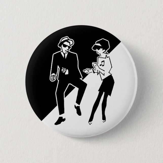 Badge Rond 5 Cm Pin de Ska (Devant)