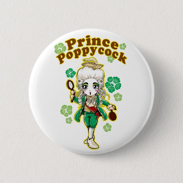 Badge Rond 5 Cm Pin de sottises de Figaro (Devant)