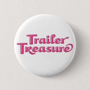 Badge Rond 5 Cm Pin de trésor de remorque
