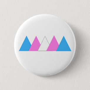 Badge Rond 5 Cm Pin de triangle de fierté de transport