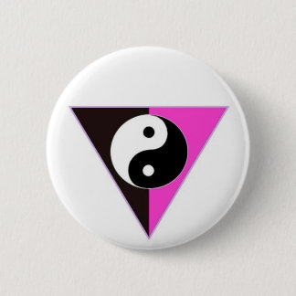 Badge Rond 5 Cm Pin de Yin Yang