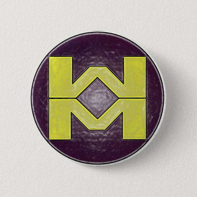 Badge Rond 5 Cm Pin d'homme de santé (Devant)