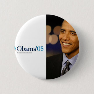 Badge Rond 5 Cm Pin d'Obama '08