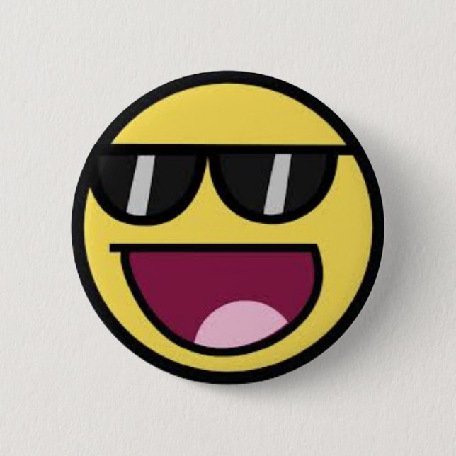 Badge Rond 5 Cm Pin épique de visage (Devant)