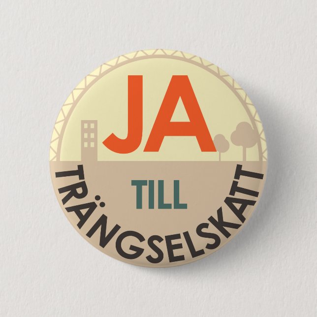 Badge Rond 5 Cm Pin - finns i flera storlekar! (Devant)