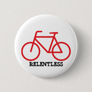 BADGE ROND 5 CM PIN IMPLACABLE DE VÉLO
