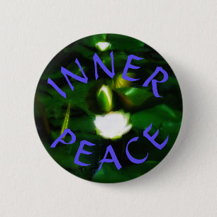 BADGE ROND 5 CM PIN INTÉRIEUR DE MED DE PAIX