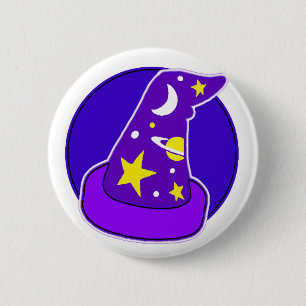 Badge Rond 5 Cm Pin-Sur l'insigne - sorcellerie