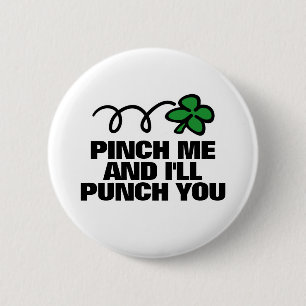 Badge Rond 5 Cm Pincez-moi et je vous poinçonnerai bouton de Jour