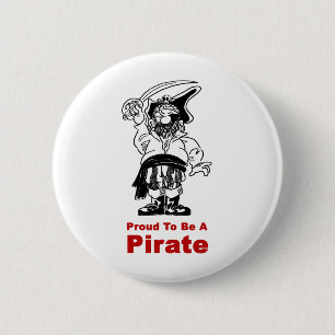 Badge Rond 5 Cm Pirate