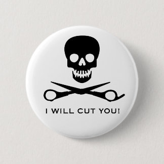 Badge Rond 5 Cm Pirate de magasin de beauté