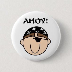 Badge Rond 5 Cm Pirate oh