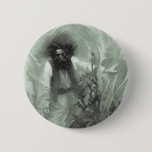 Badge Rond 5 Cm Pirates de légende, Capitaine Goldsack par Howard 