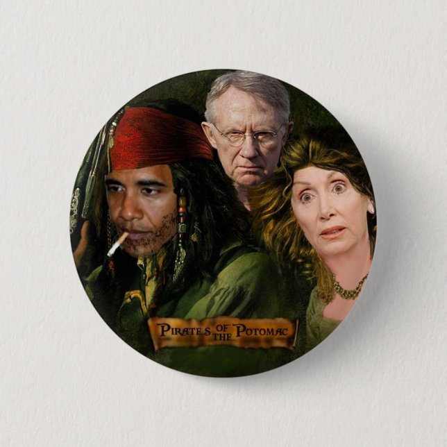Badge Rond 5 Cm Pirates_of_the_Potomac (Devant)