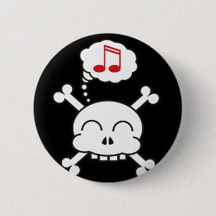 Badge Rond 5 Cm pirates R heureux