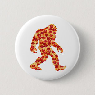 Badge Rond 5 Cm Pizza Bigfoot