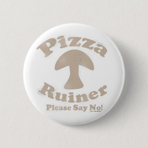 Badge Rond 5 Cm Pizza Ruiner