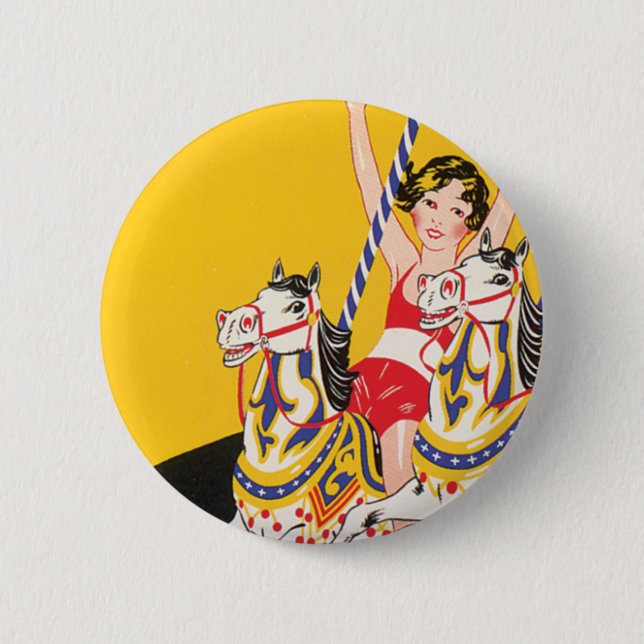 Badge Rond 5 Cm Plage de Revere dimanche (Devant)