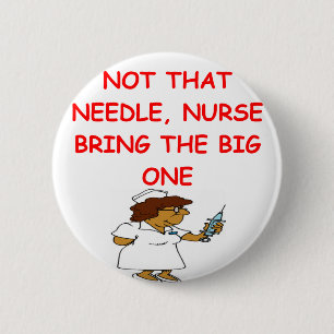 Badge Rond 5 Cm plaisanterie d'infirmière de docteur