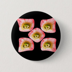 Badge Rond 5 Cm Plaisir Floral