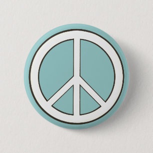 Badge Rond 5 Cm Plan, boutons de signes de paix