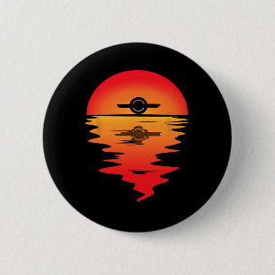 Badge Rond 5 Cm Planche à roulettes électrique Onewheel Float Mono