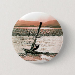 BADGE ROND 5 CM PLANCHE À VOILE
