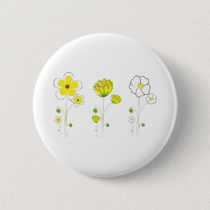 Badge Rond 5 Cm Plante à ressort