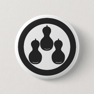 Badge Rond 5 Cm plantes [Famille Crest]