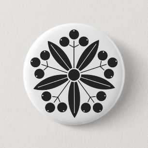 Badge Rond 5 Cm plantes [Famille Crest]