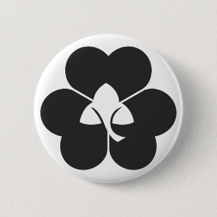 Badge Rond 5 Cm plantes [Famille Crest]