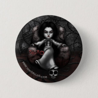 Badge Rond 5 Cm Plaque Sigrid
