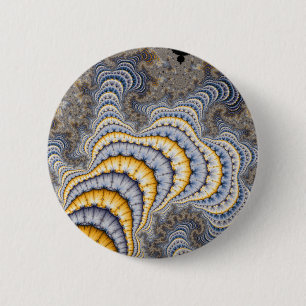 Badge Rond 5 Cm Plaques fractales - fractales