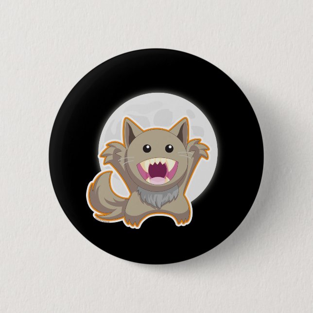 Badge Rond 5 Cm Pleine lune (Devant)
