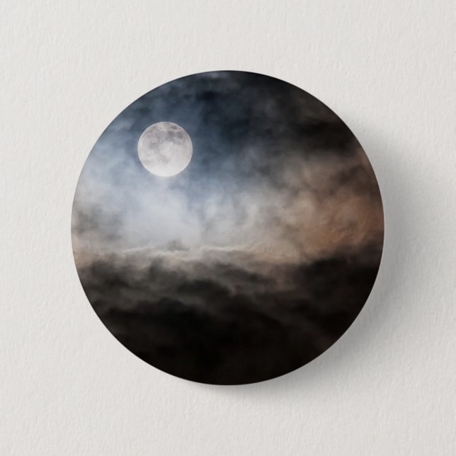 Badge Rond 5 Cm Pleine lune (Devant)