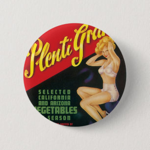 Badge Rond 5 Cm Plenti Grand