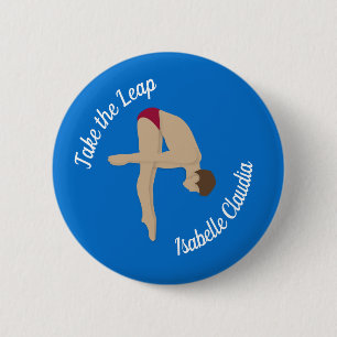 Badge Rond 5 Cm Plongée