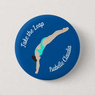 Badge Rond 5 Cm Plongée