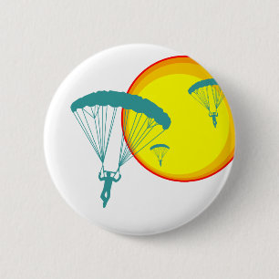 Badge Rond 5 Cm plongeur rétro