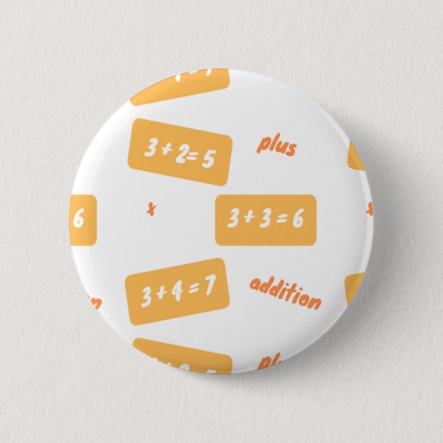 Badge Rond 5 Cm Plus trois études (Devant)