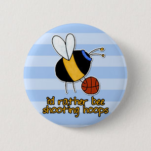 Badge Rond 5 Cm plutôt cercles de tir d'abeille