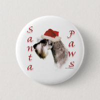 Poches Père Noël Schnauzer Miniature