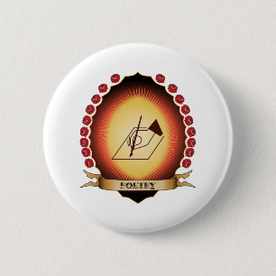 Badge Rond 5 Cm Poésie Mandorla