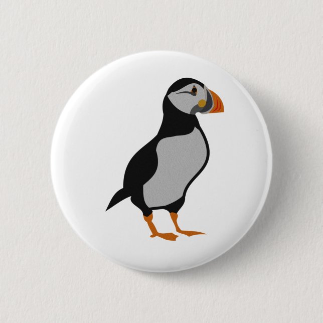 Badge Rond 5 Cm Poignée Atlantique debout (Devant)