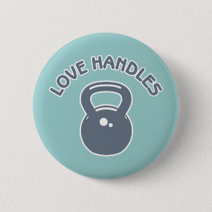 Badge Rond 5 Cm Poignées d'amour