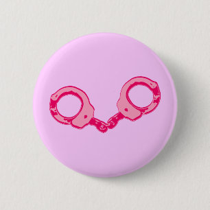 Badge Rond 5 Cm Poignées roses
