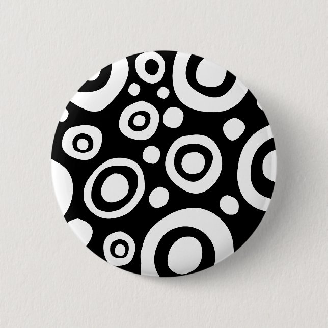 Badge Rond 5 Cm Points et cercles - 05 - Customisés (Devant)