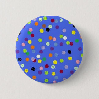 Badge Rond 5 Cm points, polka