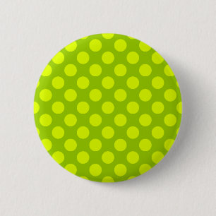 Badge Rond 5 Cm Pois de la Chartreuse