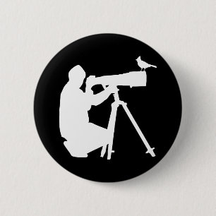 Badge Rond 5 Cm Poison de Bird Camera